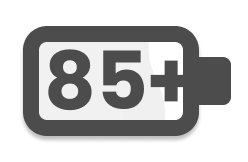 Estado batería +85